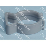 clamp hose d.50 grey plast.