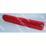 brush  polypropylene 38-red