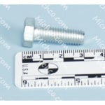 bolt - hex head m8 x 1.25 x 25 steel zinc
