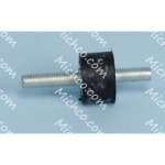 isolator, vib, .75d, m6 stud both e