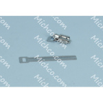 screw, clamp (f/ skirt banding)