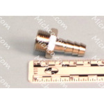 nipple, barbed threaded