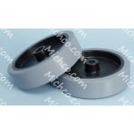 wheels kit 2 pcs. grey no pattern