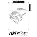 manual proteam parts manual for this machine