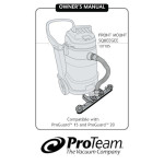 manual proteam parts manual for this machine