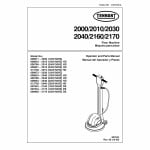 manual tennant parts manual for this machine