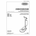 manual tennant parts manual for this machine