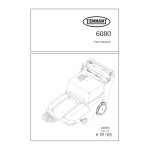 manual tennant parts manual for this machine