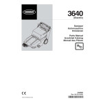 manual tennant parts manual for this machine