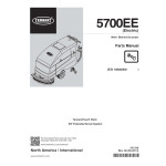 manual tennant parts manual for this machine