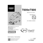 manual tennant parts manual for this machine