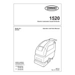 manual tennant parts manual for this machine