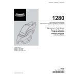 manual tennant parts manual for this machine