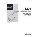 manual tennant parts manual for this machine