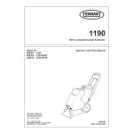 manual tennant parts manual for this machine