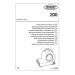 manual tennant parts manual for this machine