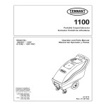 manual tennant parts manual for this machine