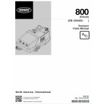 manual tennant parts manual for this machine