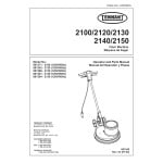 manual tennant parts manual for this machine