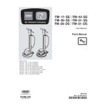 manual tennant parts manual for this machine