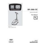 manual tennant parts manual for this machine