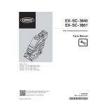 manual tennant parts manual for this machine