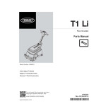 manual tennant parts manual for this machine