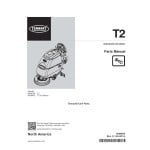 manual tennant parts manual for this machine