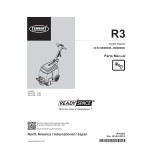 manual tennant parts manual for this machine
