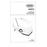 manual tennant parts manual for this machine