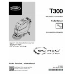 manual tennant parts manual for this machine