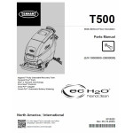 manual tennant parts manual for this machine