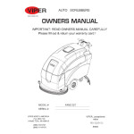manual parts manual for this machine