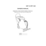 manual parts manual for this machine