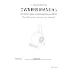 manual parts manual for this machine