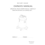 manual parts manual for this machine