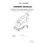 manual parts manual for this machine