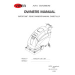 manual parts manual for this machine