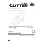 manual parts manual for this machine