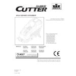manual parts manual for this machine