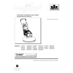 manual parts manual for this machine