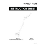 manual parts manual for this machine