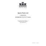manual parts manual for this machine