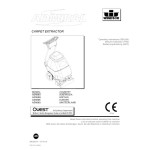 manual parts manual for this machine