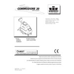 manual parts manual for this machine